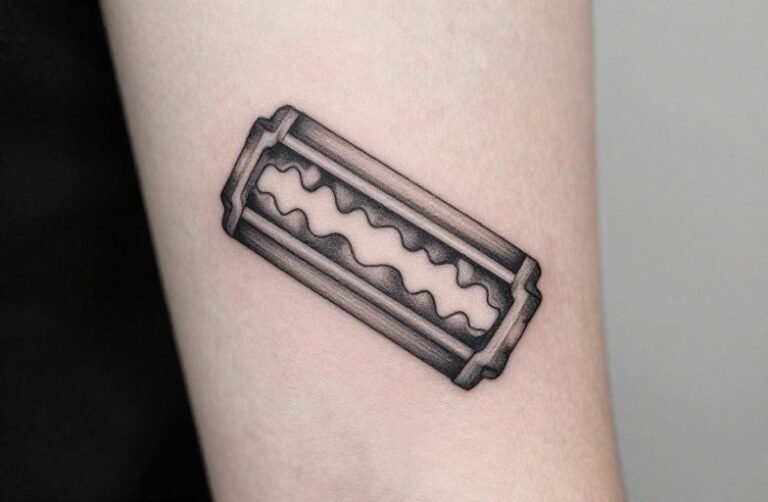 Razor Blade Tattoo Meaning: Sharp Edges and Deeper Symbolism