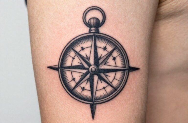 Realistic Compass Tattoos: Complete Style Guide
