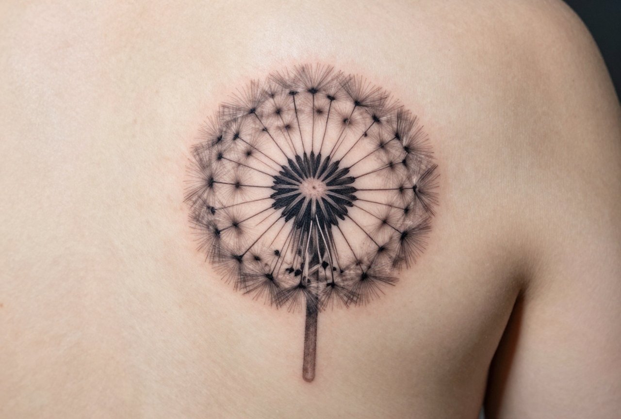 Realistic Dandelion Tattoos: A Working Artist's Guide
