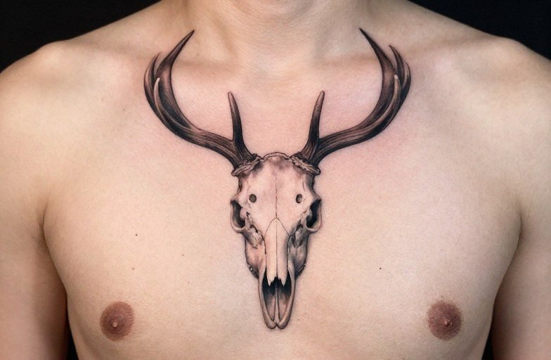 Realistic Deer Skull Tattoos: Complete Style Guide