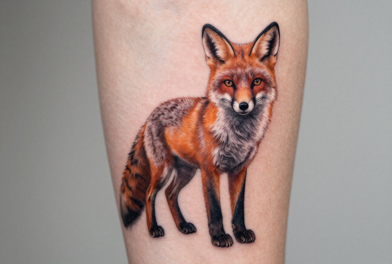 Realistic Fox Tattoos: A Working Artist's Guide