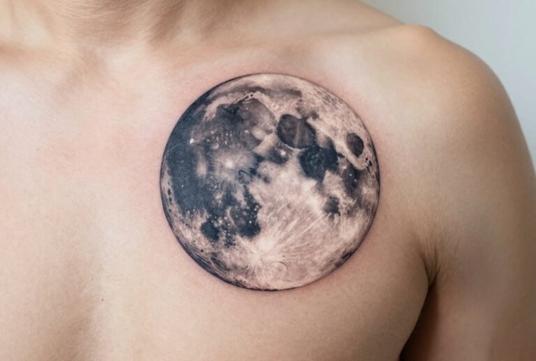 Realistic Moon Tattoos: Complete Style Guide
