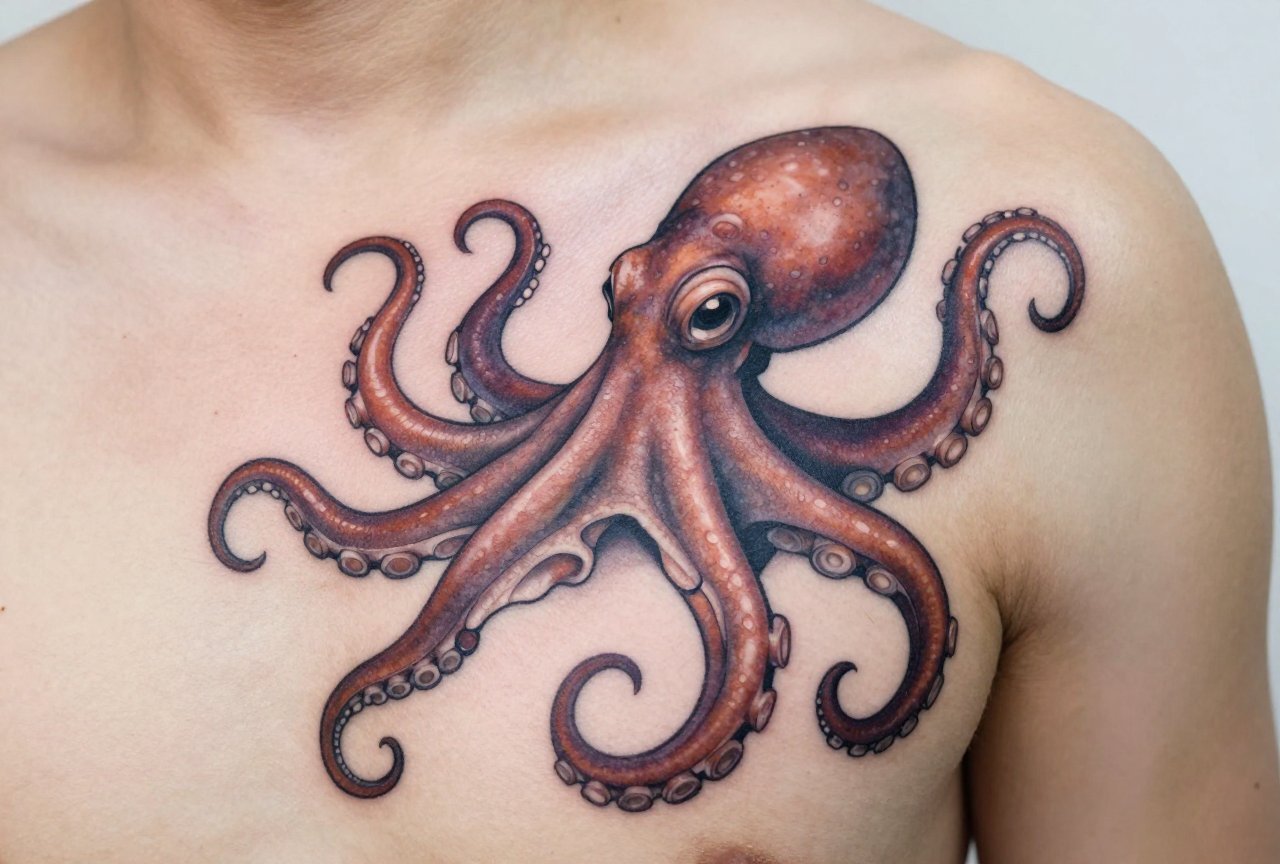 Realistic Octopus Tattoos: Style Guide