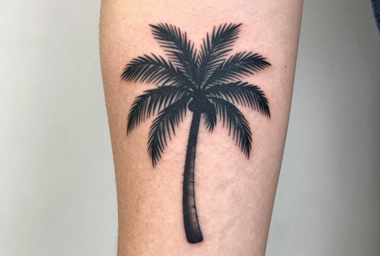 Realistic Palm Tree Tattoos: A Working Artist’s Guide