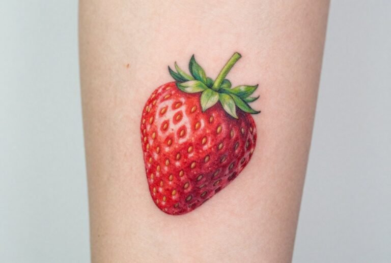 Realistic Strawberry Tattoos: A Working Artist’s Guide