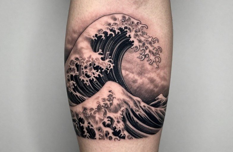 Realistic Wave Tattoos: Complete Style Guide