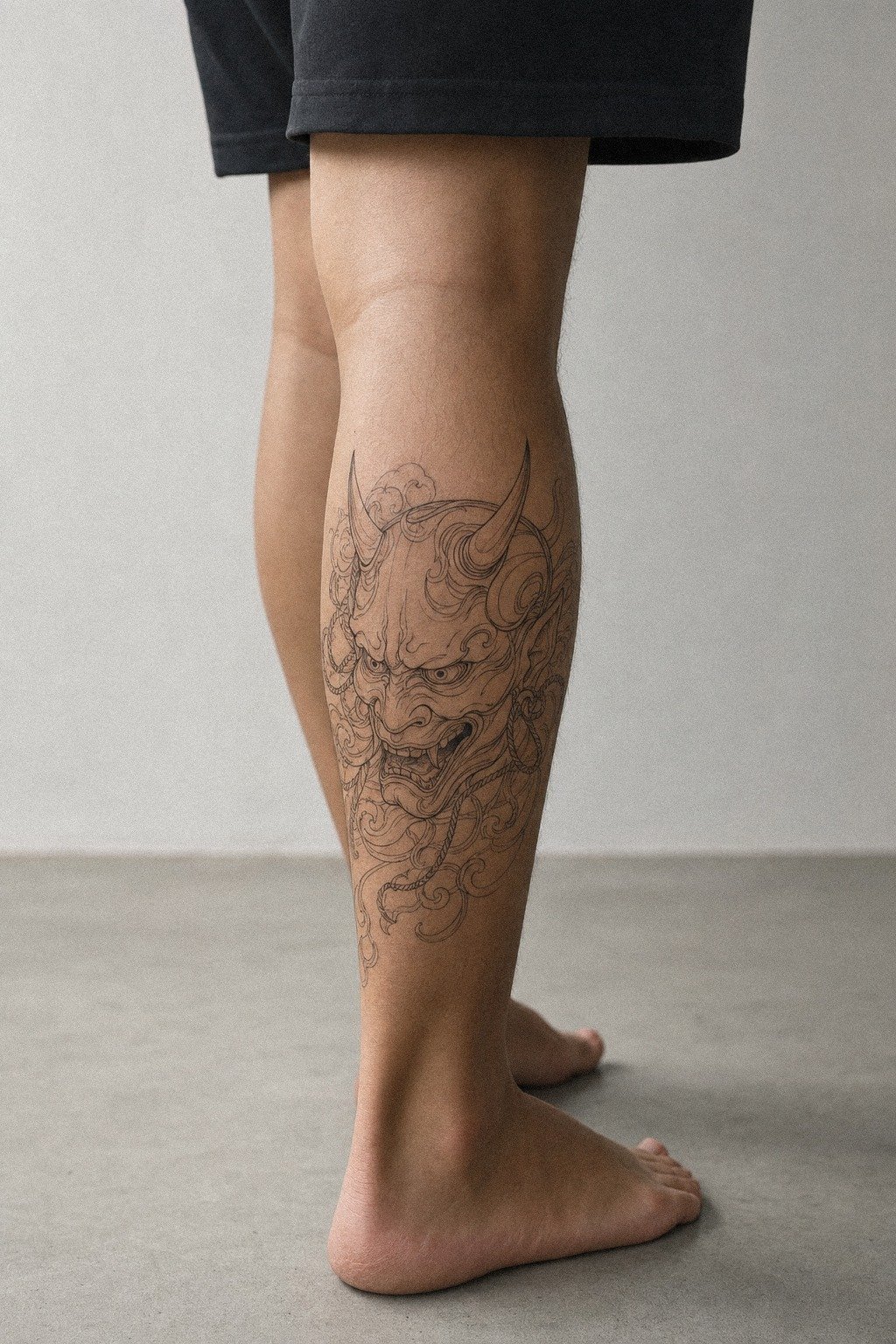 Make the Calf Work for the Mask