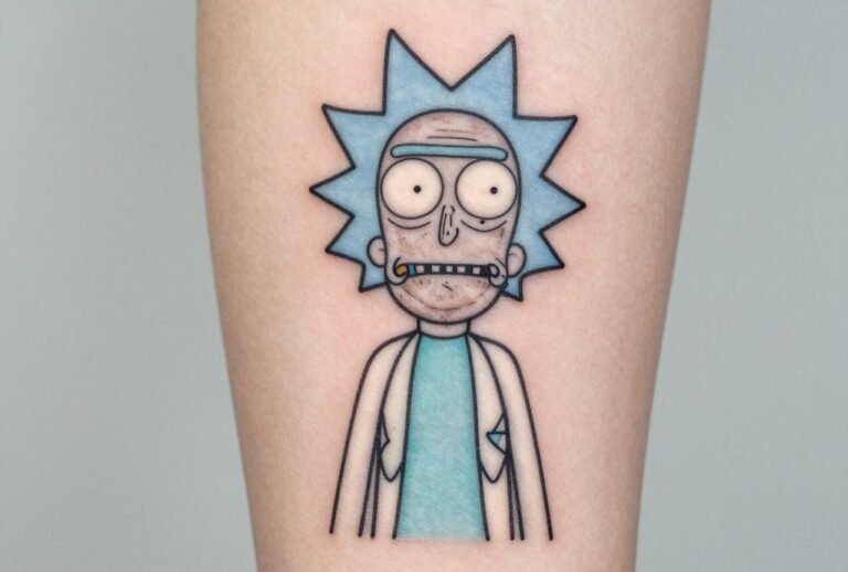 Rick and Morty Tattoo Ideas for True Fans
