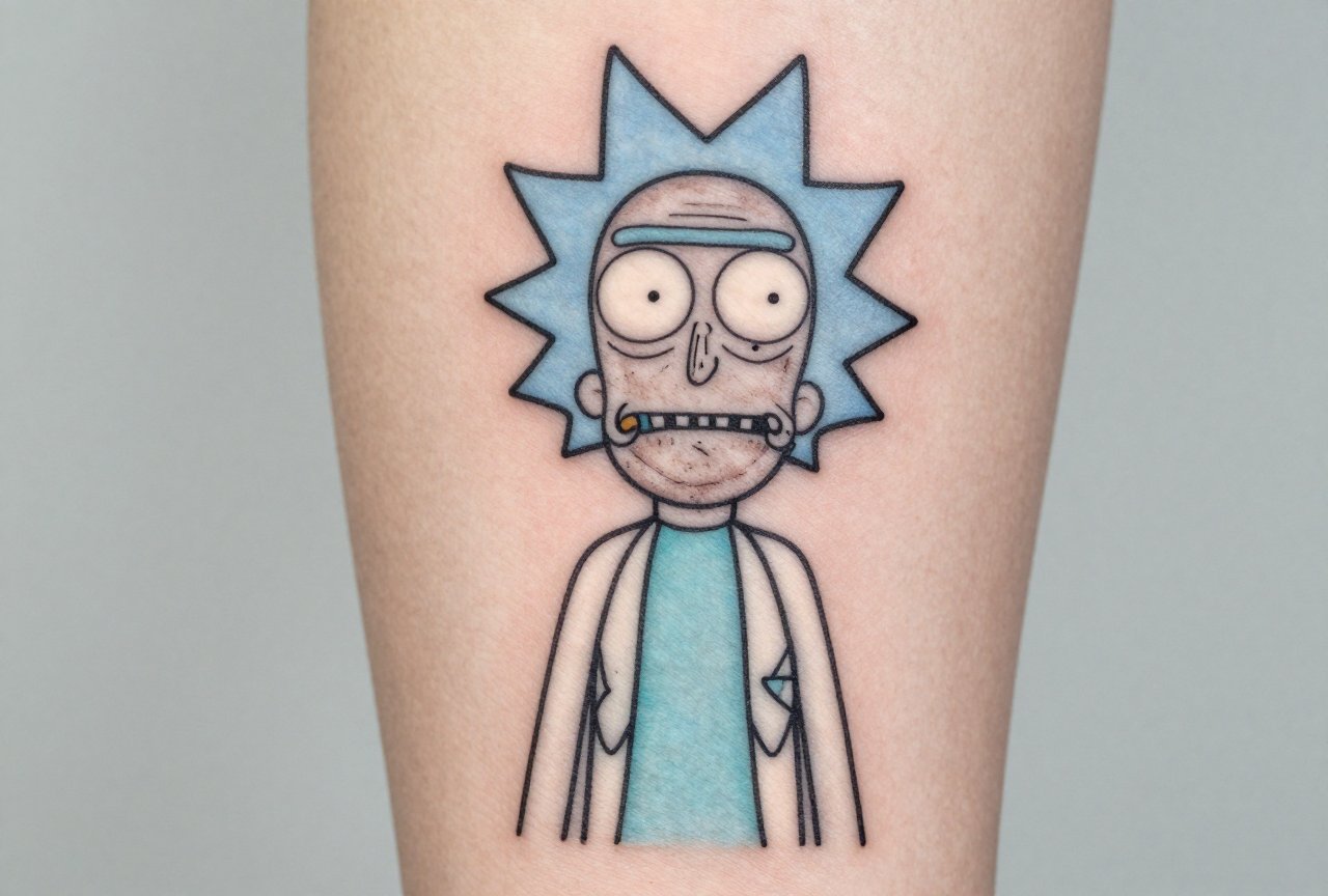 Rick and Morty Tattoo Ideas for True Fans