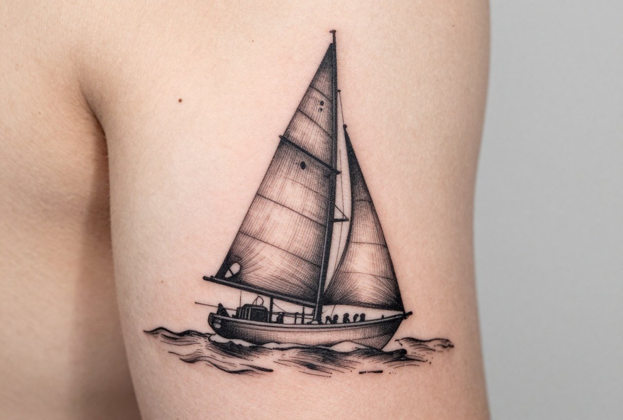 Sailing Tattoo Meaning: Navigating Life's Journey