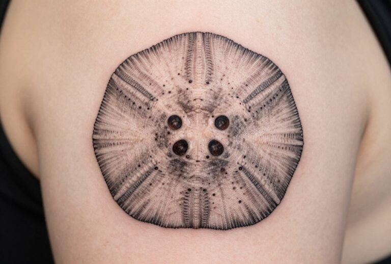 Sand Dollar Tattoo Meaning: Symbolism, Styles & Personal Stories