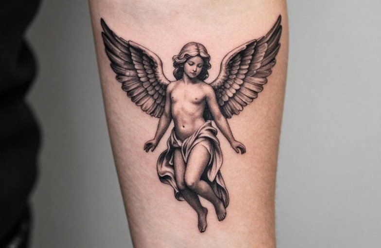Seraph Tattoo Meaning: Fire, Devotion, and Spiritual Intensity