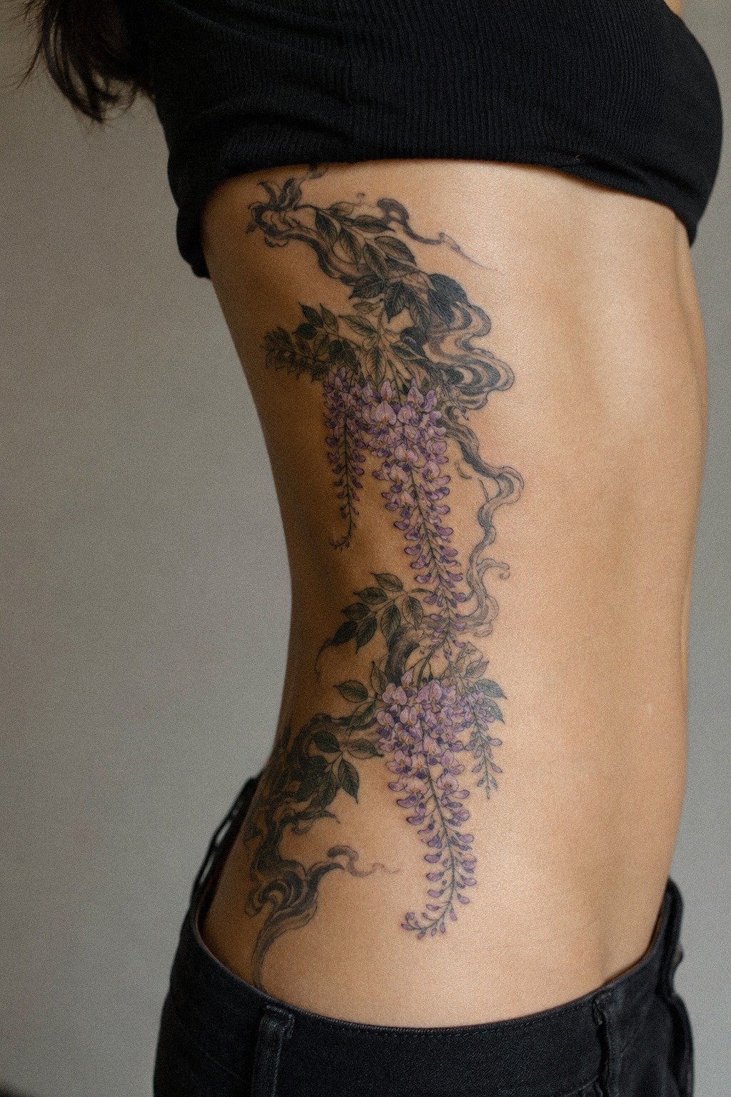 Let a Wisteria Vine Crawl Down the Ribs