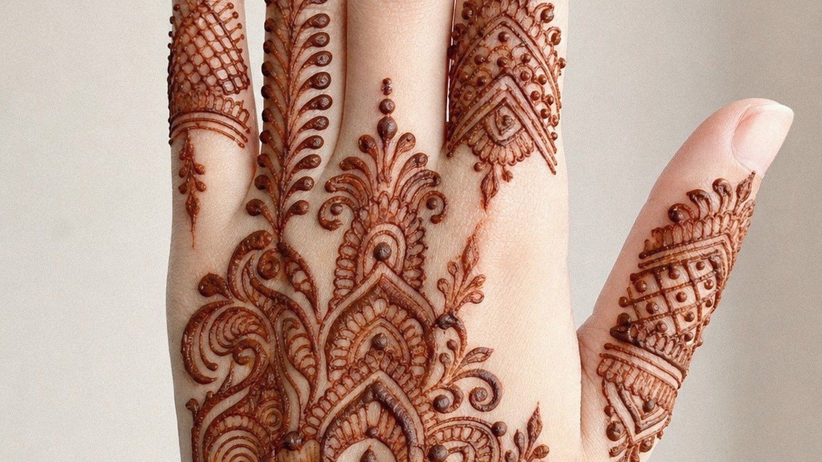 How to Draw Simple Mehndi Designs Front Hand Easy That Stay Clean