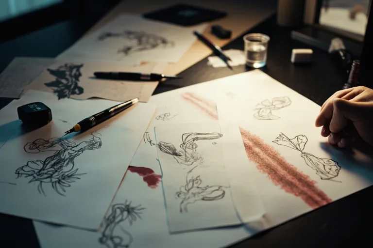 Sketch Tattoo Style: Loose Lines Without Looking Unfinished