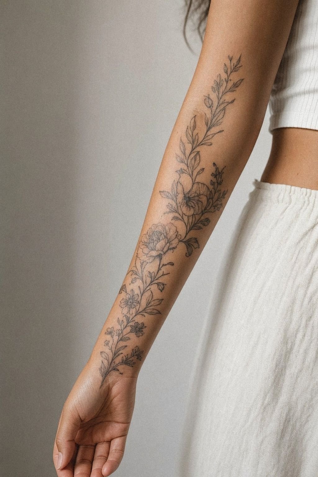 I Picked Fine Line Florals For Flow