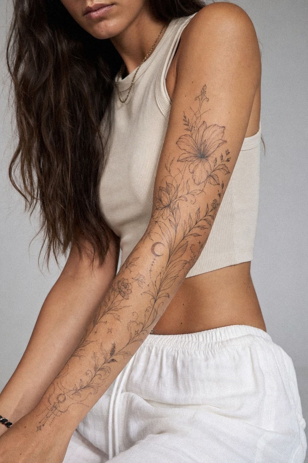 I Checked Healed Feminine Sleeve Photos