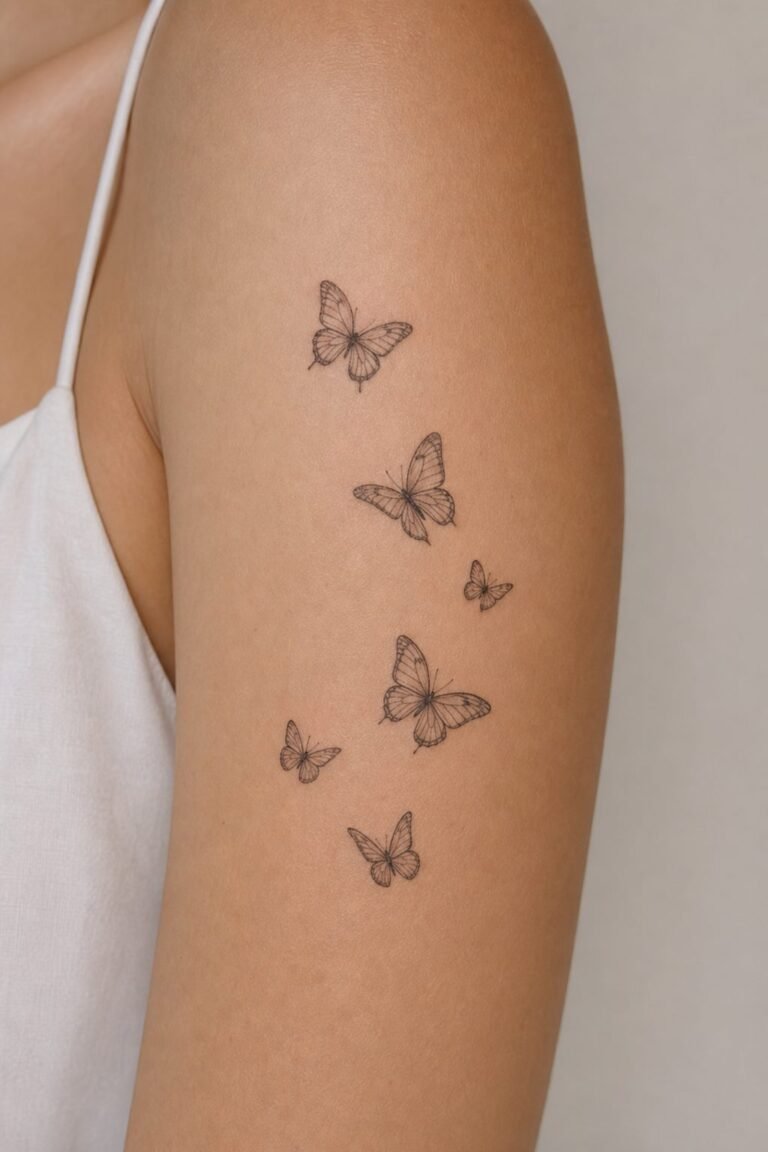 Small Butterfly Tattoos for Women: Ideas & Placement