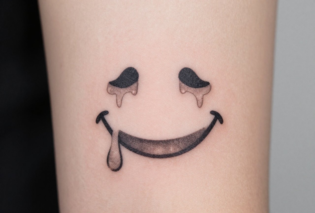 Smile Now Cry Later Tattoo Meaning: Duality of Life