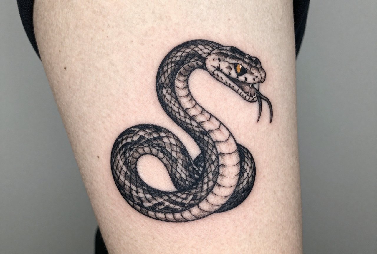 Snake Eating Itself Tattoo Meaning: Cycles, Rebirth & Self-Consumption