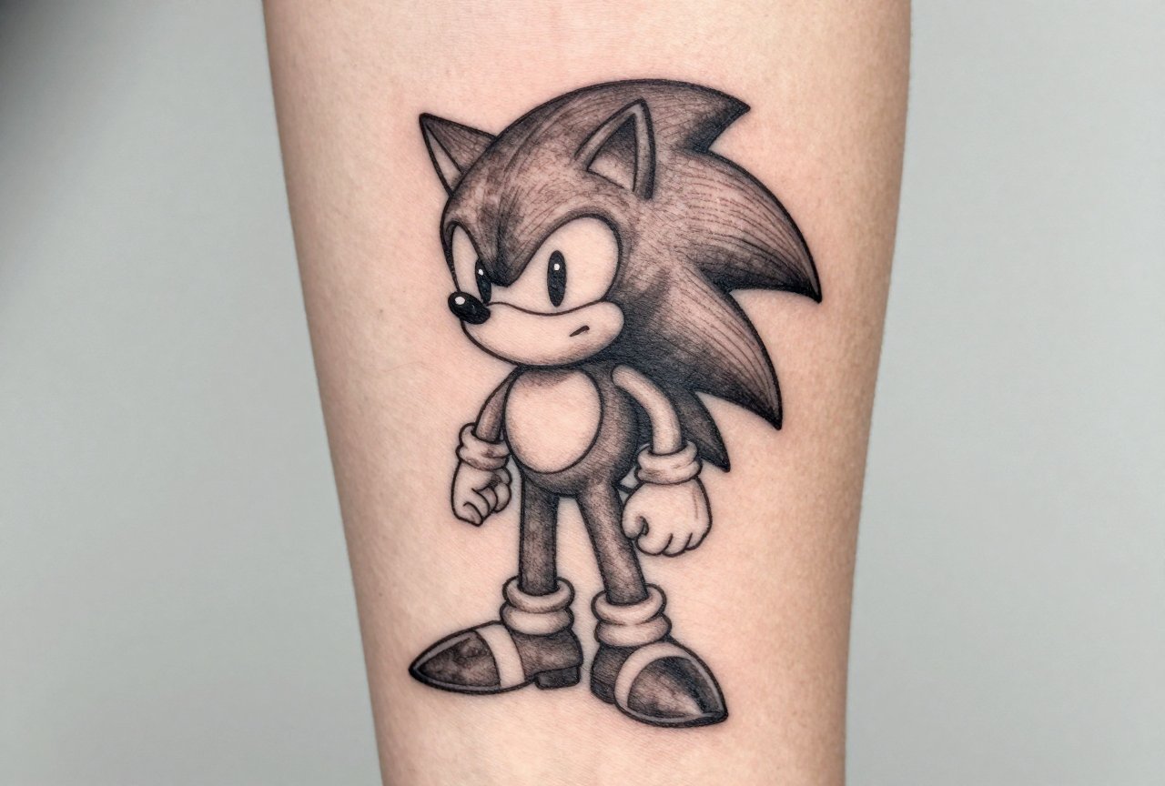 Sonic Tattoo Ideas for Fans & Artists