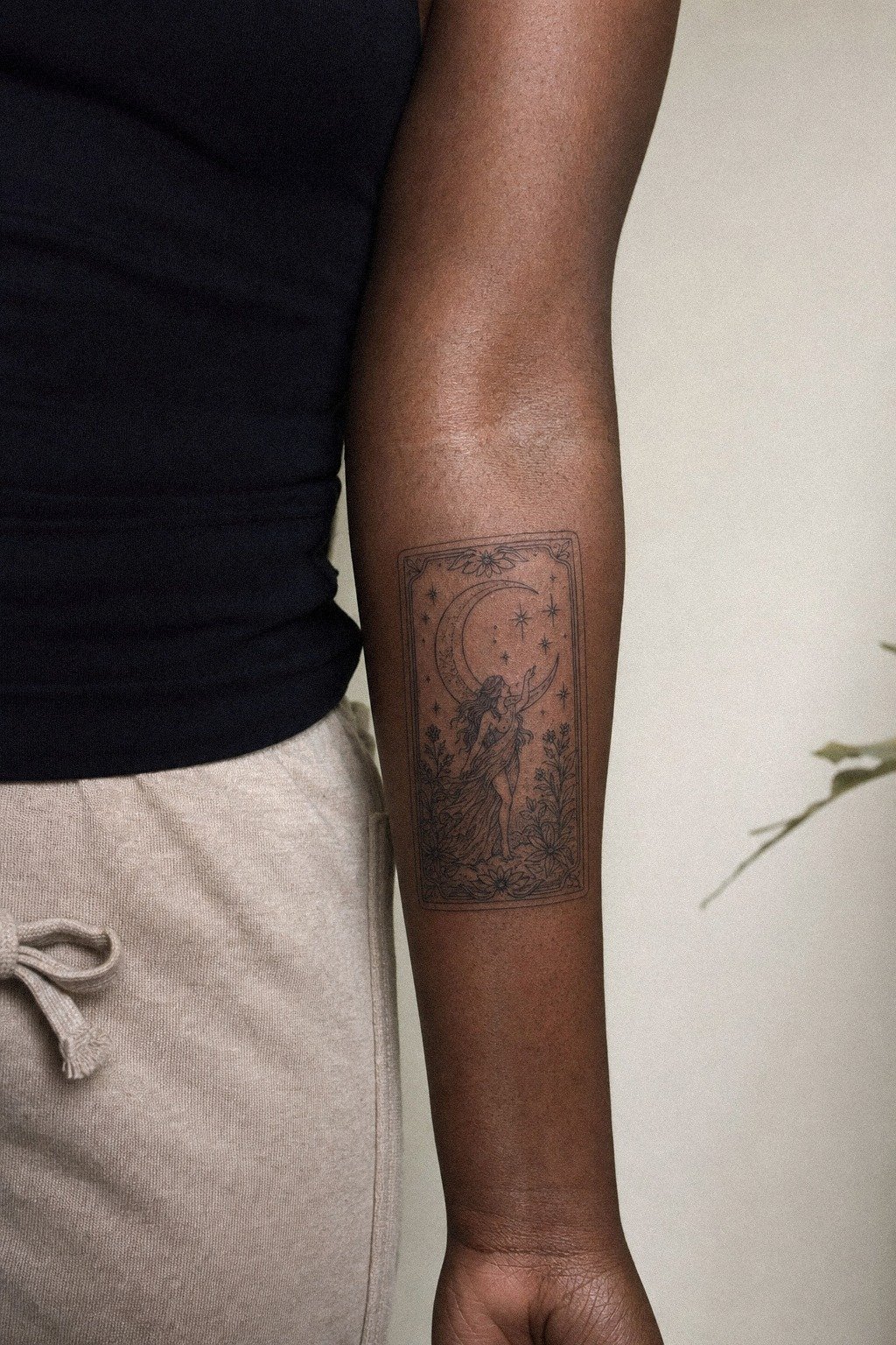 Why Do Tarot Card Forearm Tattoos Go Crooked So Fast?
