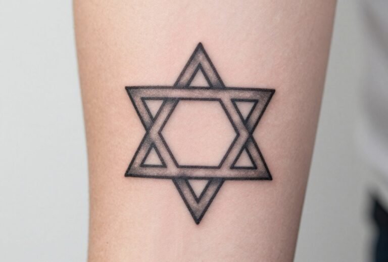 Star of David Tattoo Meaning: Faith, Identity & Art