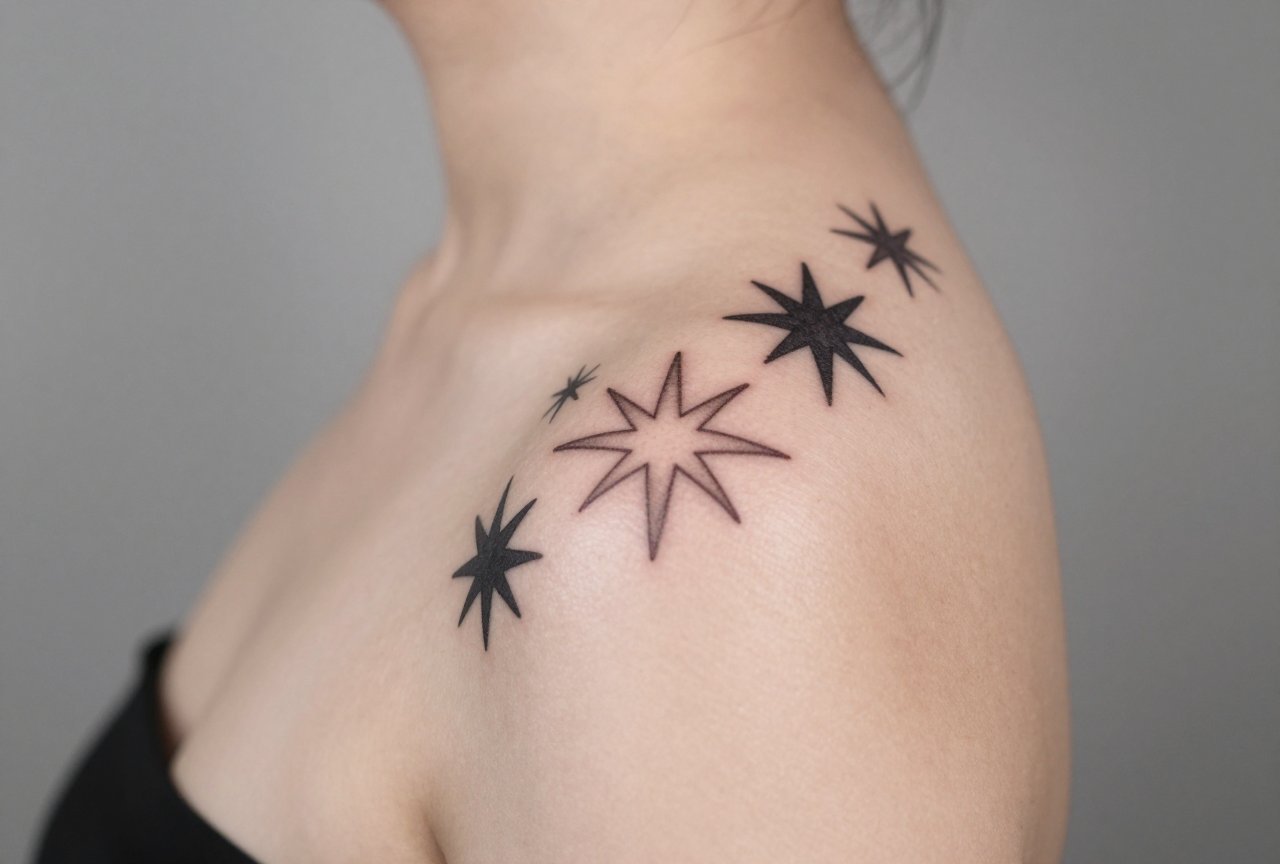 Stars on Shoulders Tattoo Meaning: Symbolism, Styles & History