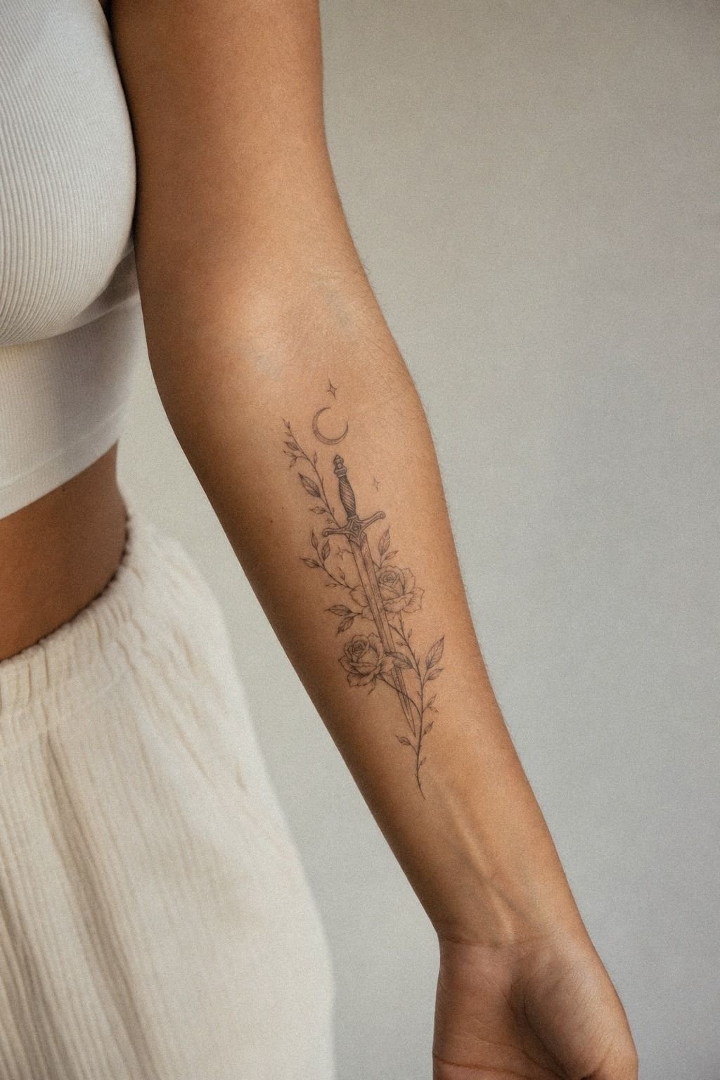 I Picked A Moonlit Dagger And Rose