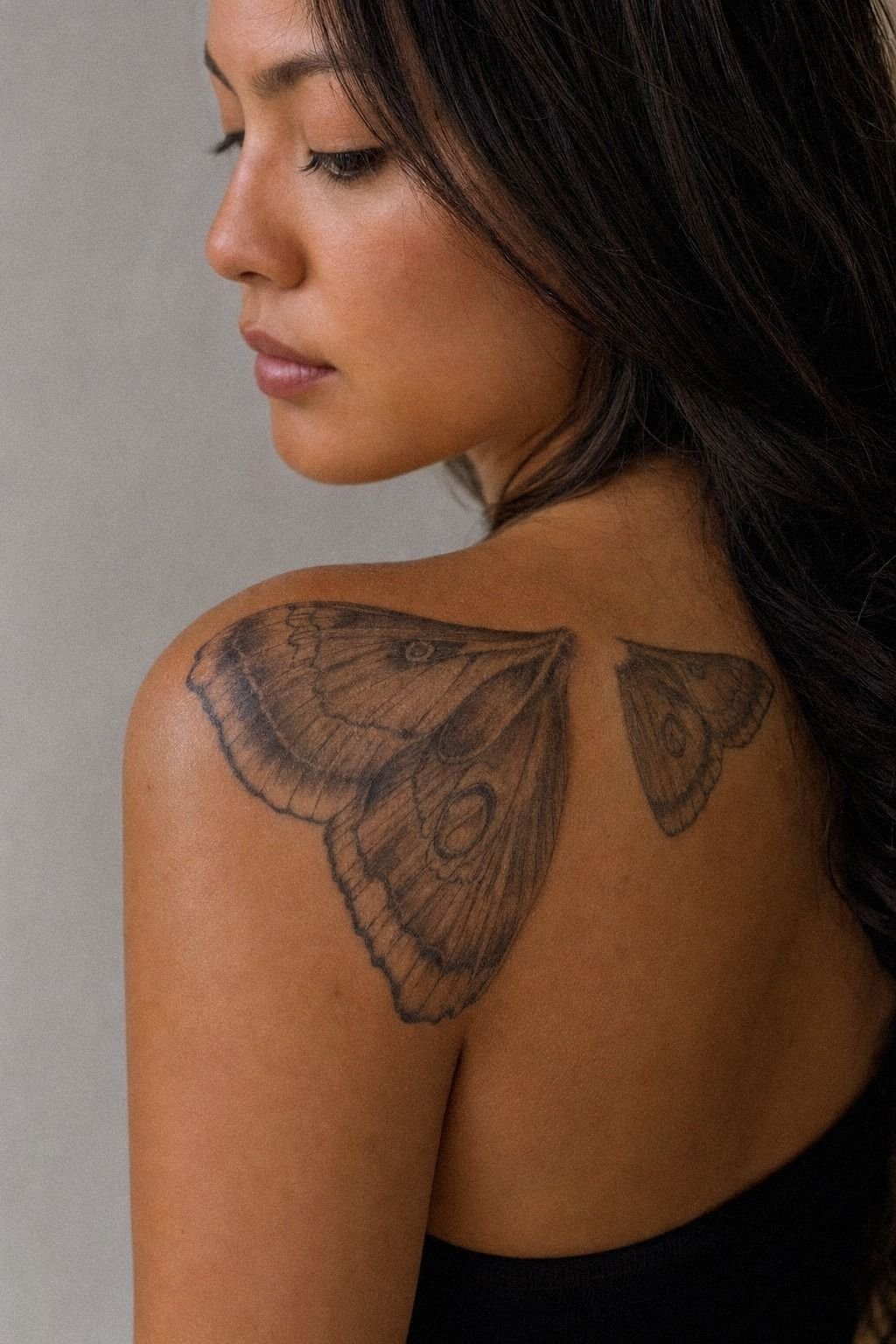 I Sat Through The Shaded Moth Wings
