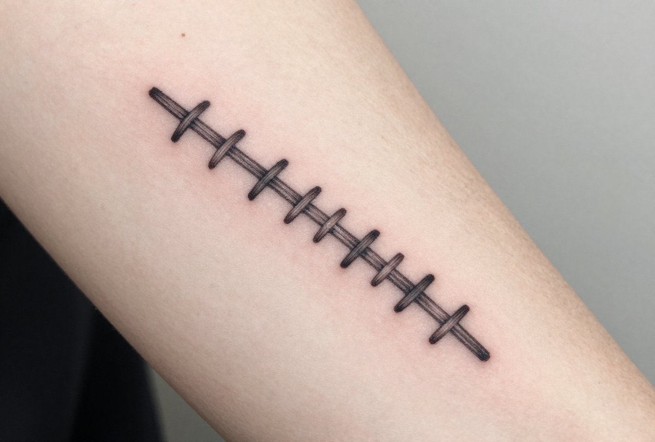 Stitches Tattoo Meaning: Healing, Scars & Survival