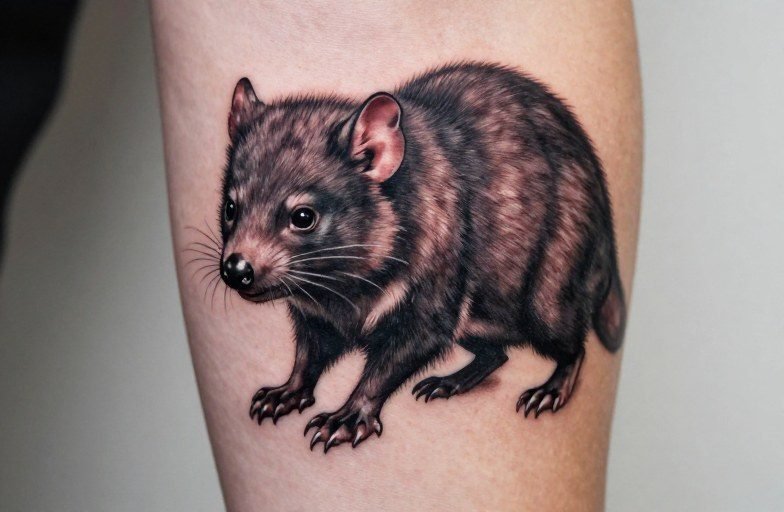 Tasmanian Devil Tattoo Meaning: Ferocity, Resilience, and Untamed Spirit