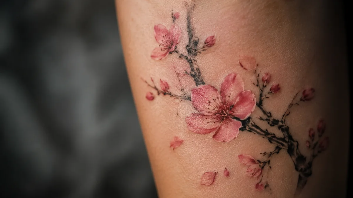Cherry Blossom Tattoo: Beauty, Impermanence and Japanese-Inspired Ink - Why cherry blossoms mean impermanence