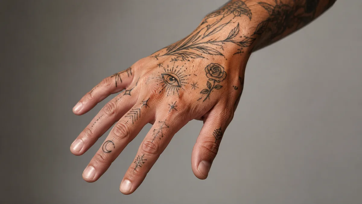 Hand Tattoos:, Pain, Fading and Styles That Last - What hand tattoos actually mean