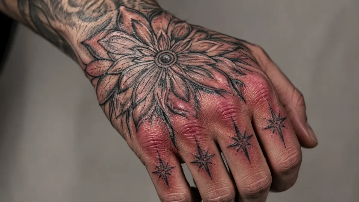 Hand Tattoos:, Pain, Fading and Styles That Last - Hand tattoos hurt, and here is why