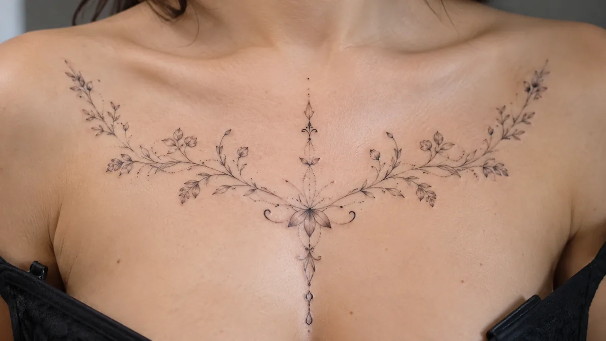 Breast Tattoos for Women: Placement, Pain, Styles and Longevity - Styles that suit the chest