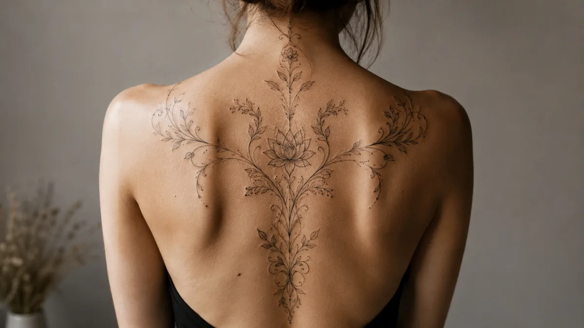 Back Tattoos for Women: Placement, Pain and Design by Zone - Designing with the back, not against it