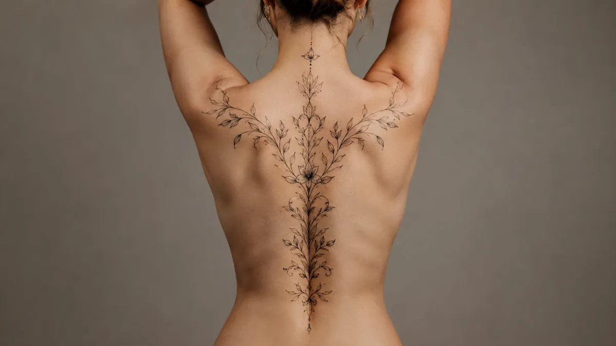 Back Tattoos for Women: Placement, Pain and Design by Zone - Style choices that flatter the female back