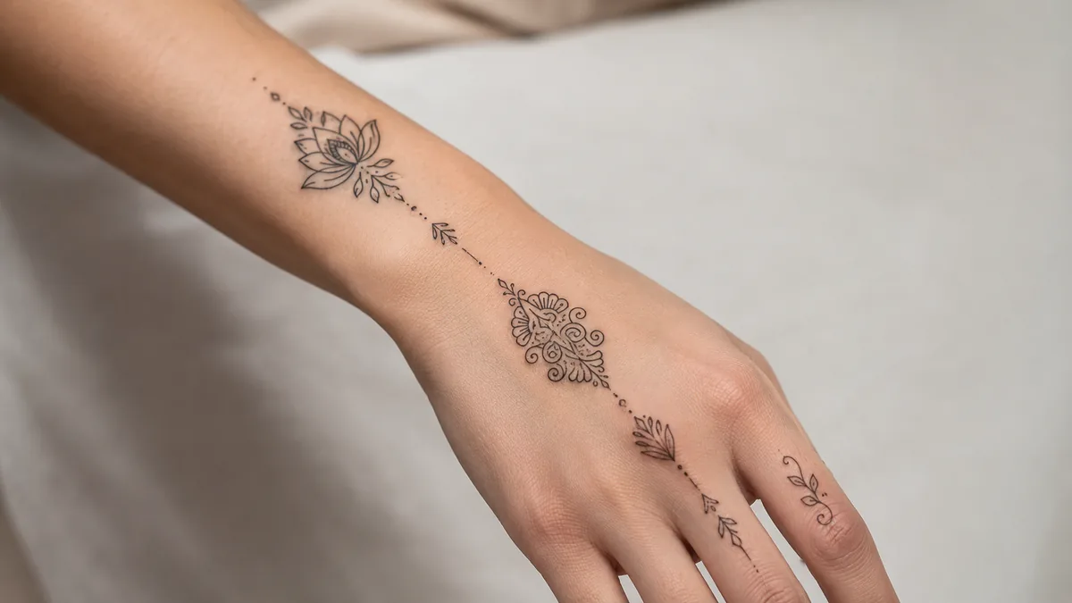 Simple Mehendi Hand Designs That Heal Clean and Stay Crisp tattoo - The Three-Gap Rule I Keep Coming Back To
