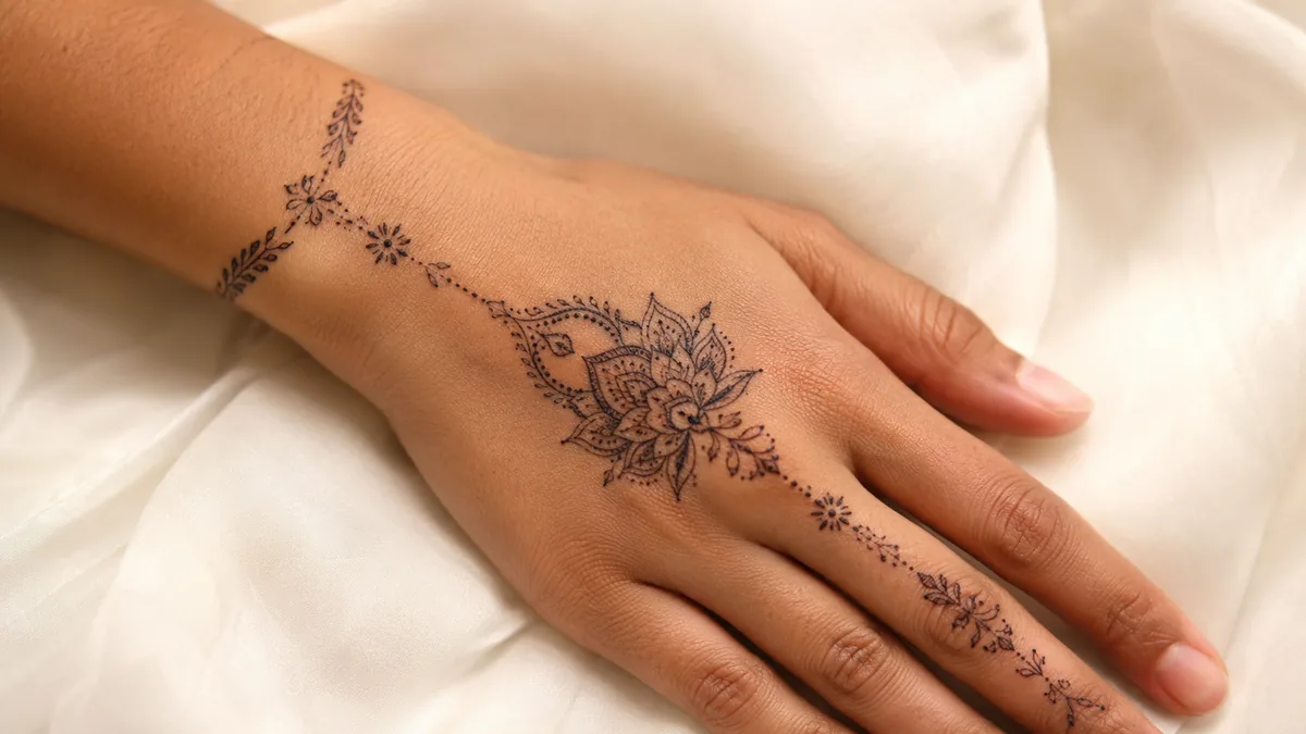 Simple Mehendi Hand Designs That Heal Clean and Stay Crisp tattoo - Where I'd Start First