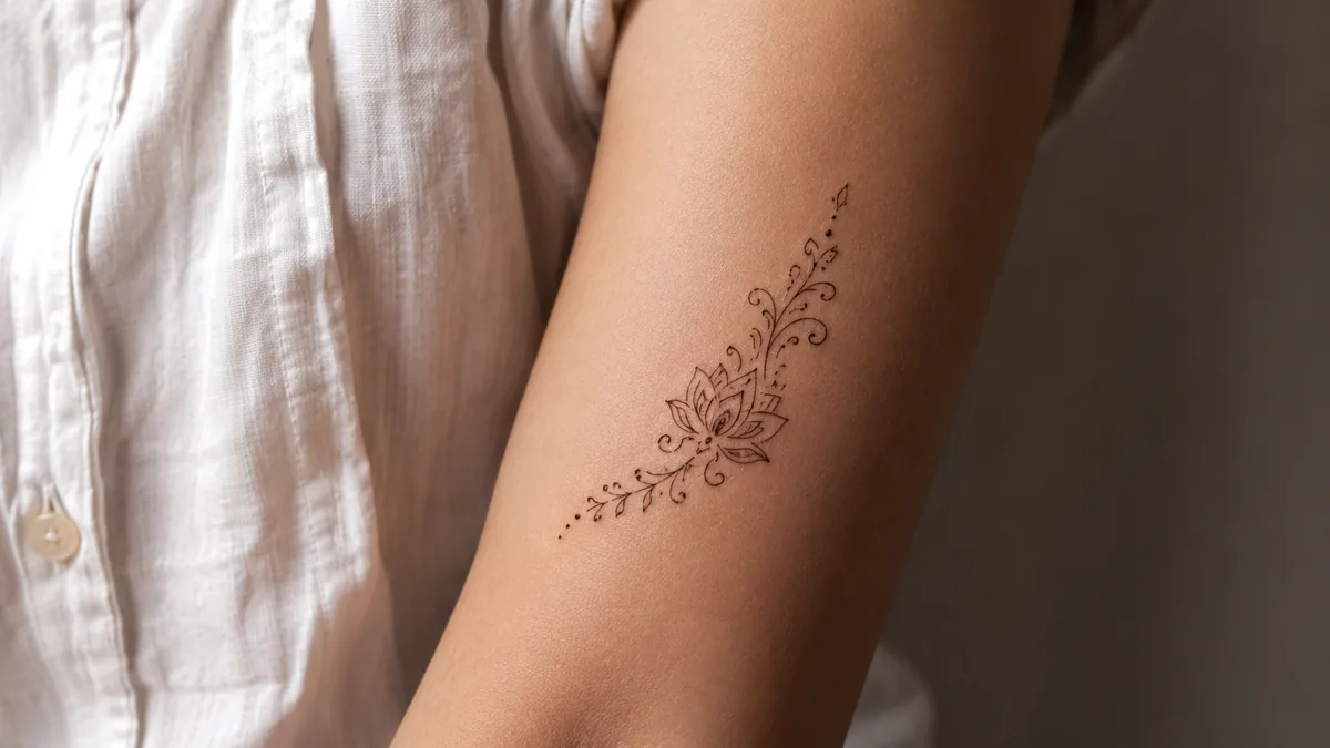 How to Make Minimal Mehendi Designs Heal Clean and Stay Crisp tattoo - The Low-Wear Rule