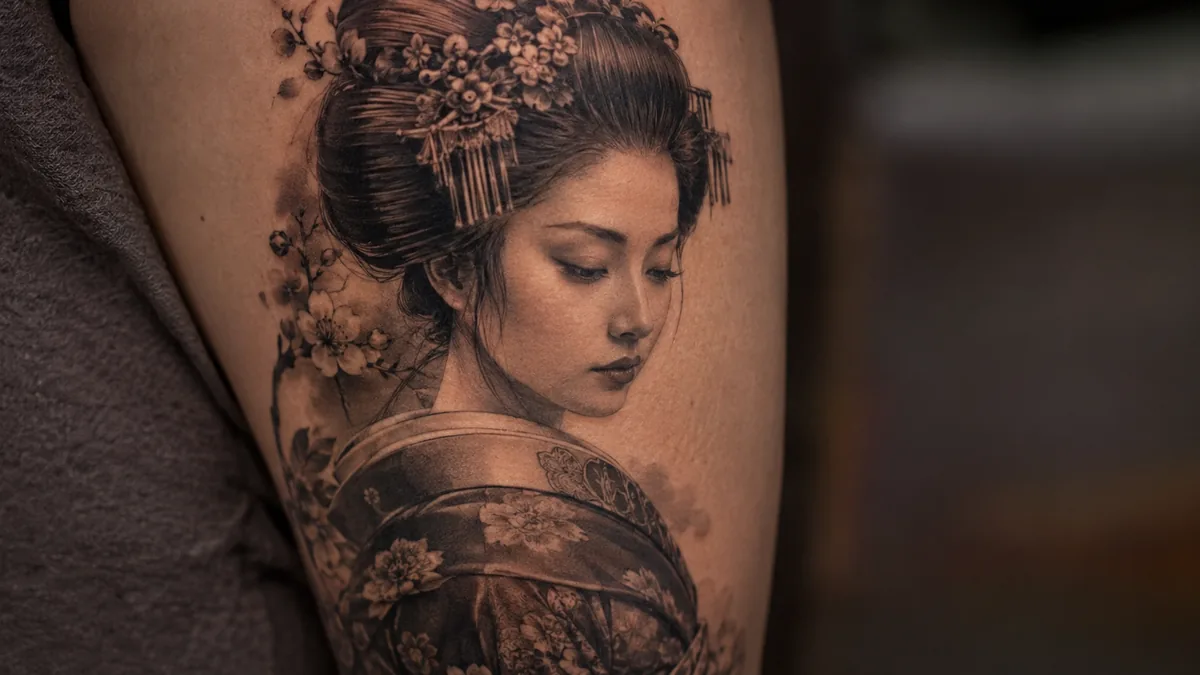 Geisha Tattoo - What a Geisha Tattoo Actually Means