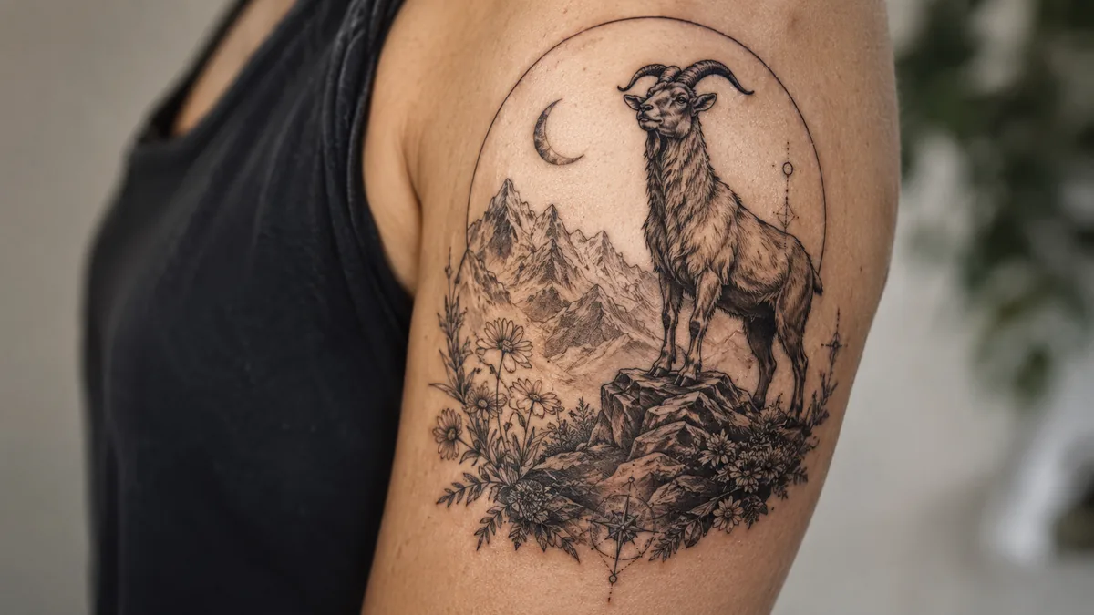 Goat Tattoo - Who Gets Goat Tattoos and How to Make It Personal