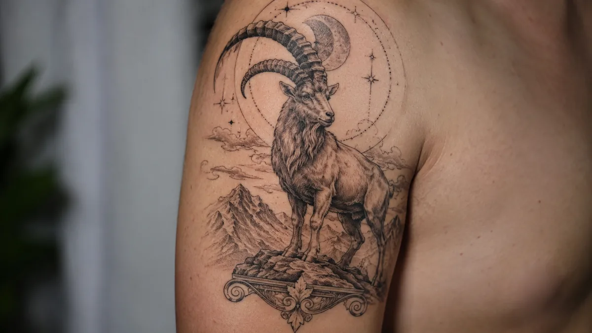 Goat Tattoo - Mythological and Cultural Roots
