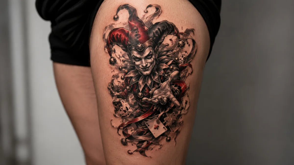 Jester Tattoo - Chaos, Trickery, and Living by Your Own Rules