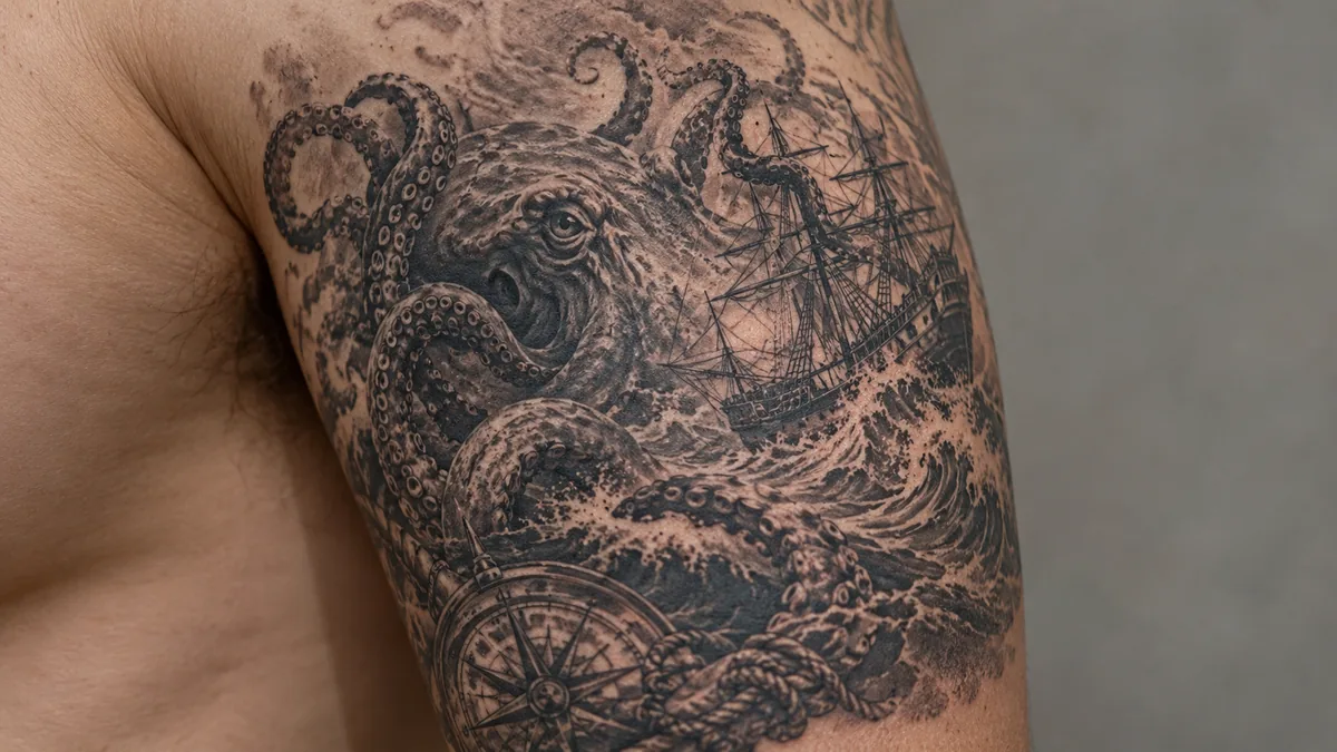 Kraken Tattoo - Historical and Cultural Background