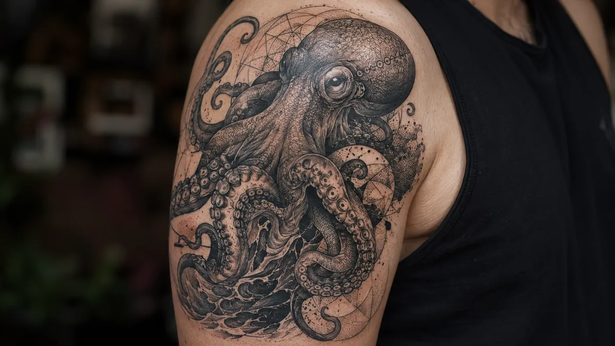 Kraken Tattoo - Design Styles and Variations