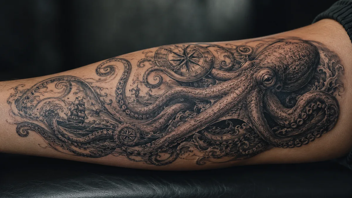 Kraken Tattoo - Making It Personal
