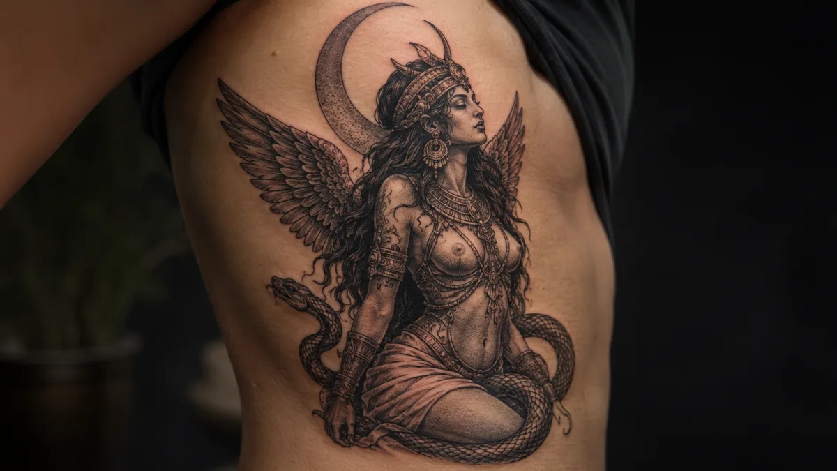 Lilith Tattoo - Who Is Lilith? The Real Historical and Cultural Background
