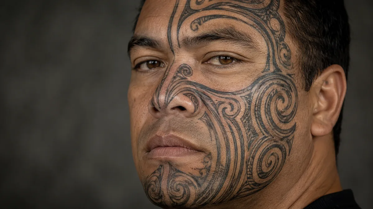 Maori Face Tattoo - Design Variations You'll Actually See